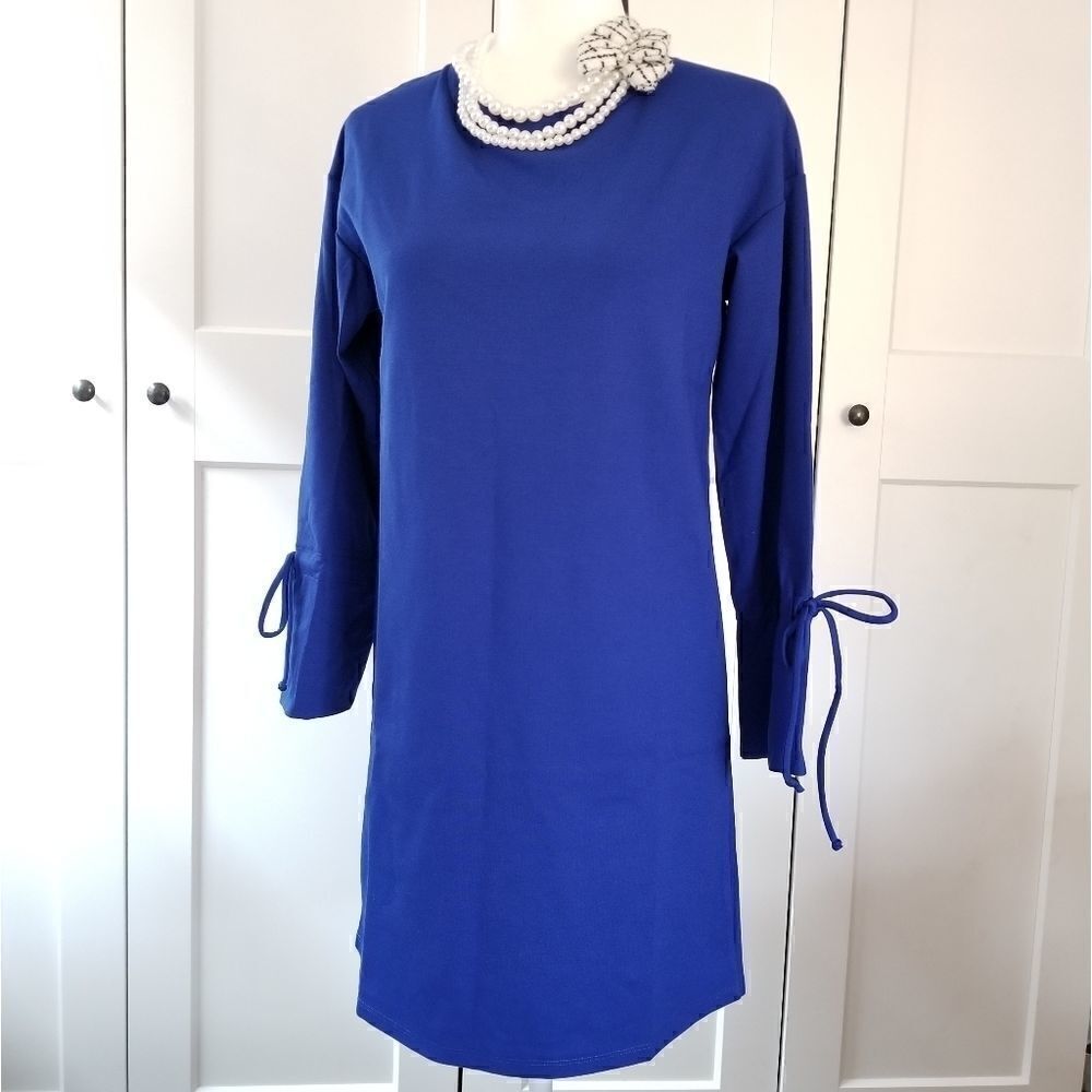 Halogen womens toe sleeve shift sweater dress